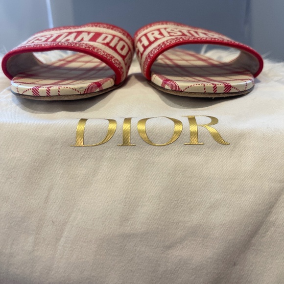 Christian Dior Red Flats - Picture 4 of 4